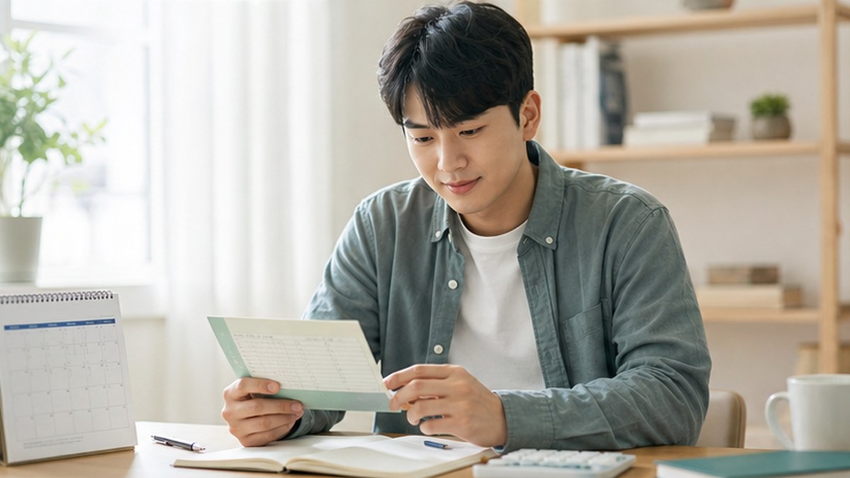 청년도약계좌 2026 유지·갈아타기 관련 자료를 확인하는 모습
