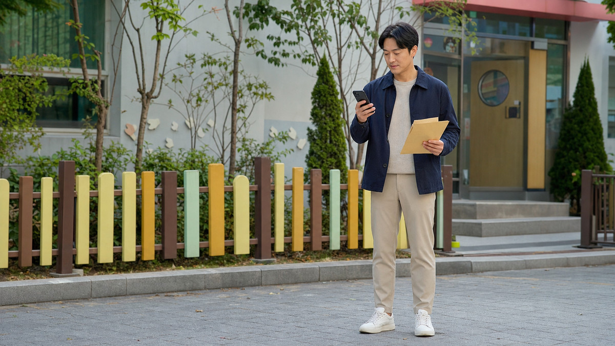 장려금과 세액공제 중복 적용 전 확인할 항목 관련 자료를 확인하는 모습